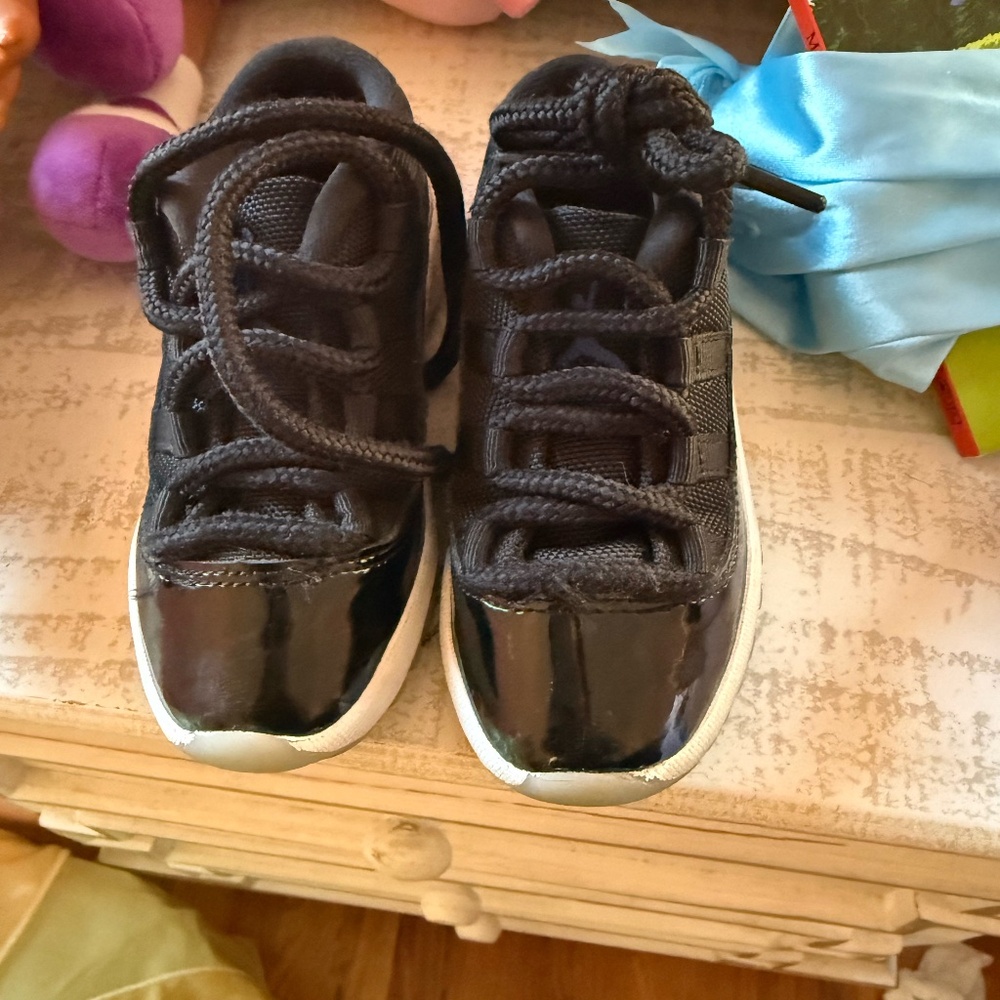 Patent leather Jordan 11s